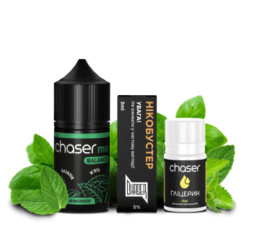 Набір Chaser Mix 30 мл 50 мг БАЗИЛІК М'ЯТА