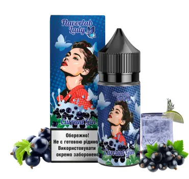 Набір Flavorlab Lady 30 мл 50 мг Джин Смородиновий