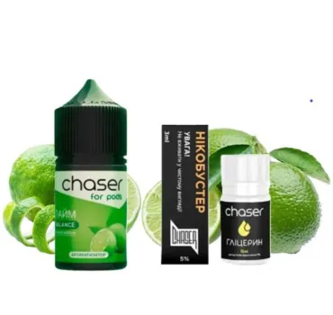 Набір Chaser For Pods 30 мл 65 мг ЛАЙМ