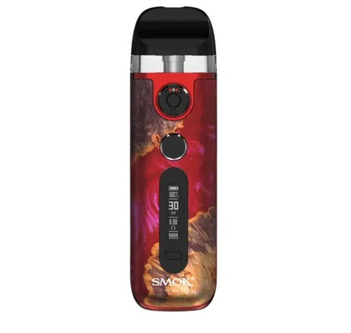Smok Novo 5 Red Stabilithing Wood