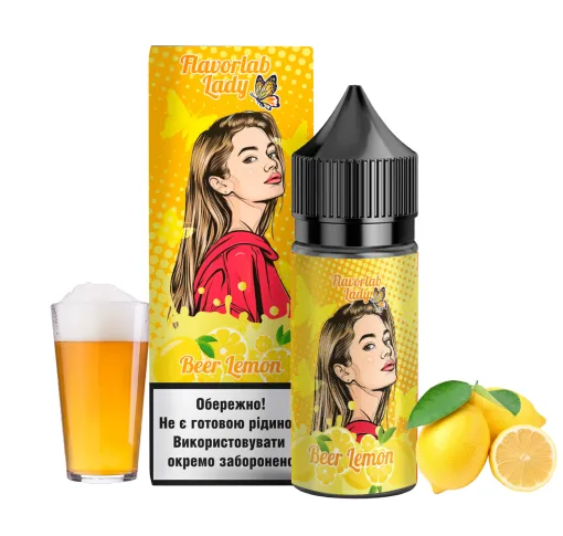 Набір Flavorlab Lady 30 мл 65 мг Пиво Лимон
